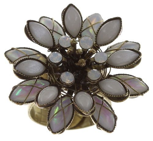 image pour Anneau Psychodahlia Blanc  small