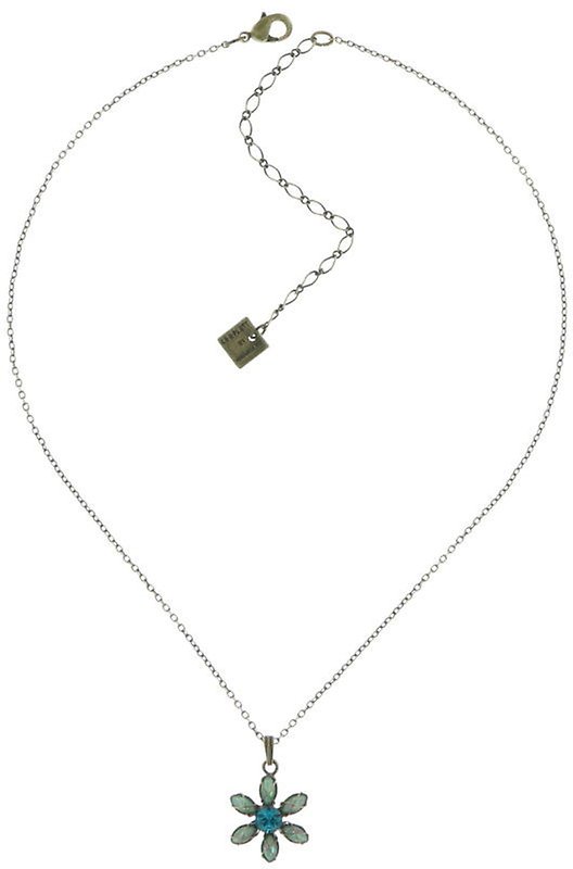 image pour Collier pendant Psychodahlia Bleu / Vert  smallest