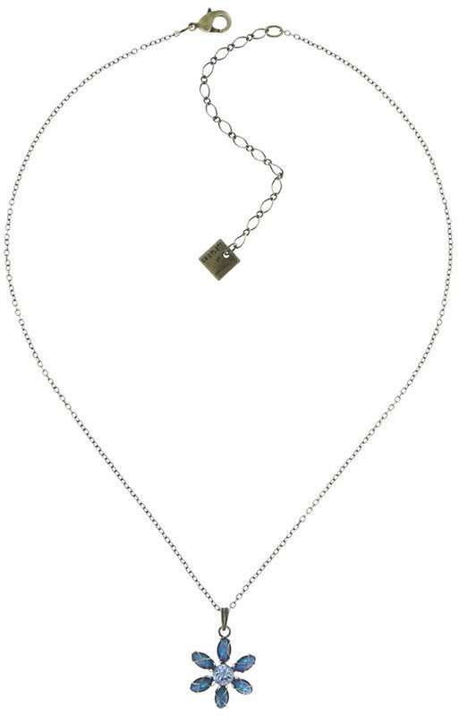 image pour Collier pendant Psychodahlia Bleu  smallest