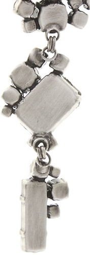 image for Earring Clip Dangling To Katharine With Love Grey  