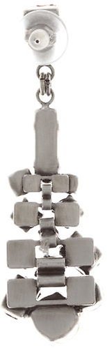 image for Earring stud dangling To Katharine With Love Red  