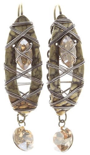 image pour Boucles d'oreilles Eurowire pendantes Mad Max Beige  