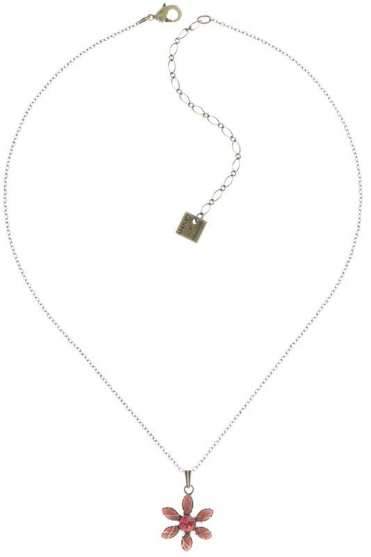 image pour Collier pendant Psychodahlia Rouge  smallest