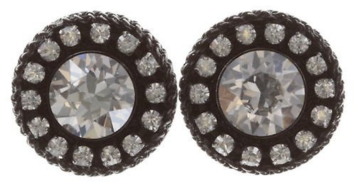 image for Earring Stud Rock 'n' Glam White  