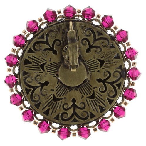 image pour Boucles d'oreilles Eurowire African Glam Rouge  medium