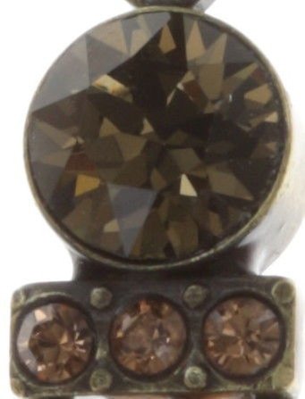 image pour Clou d'oreille pendant African Glam Rouge  