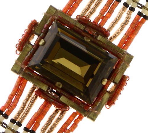 image for Necklace African Glam Red  