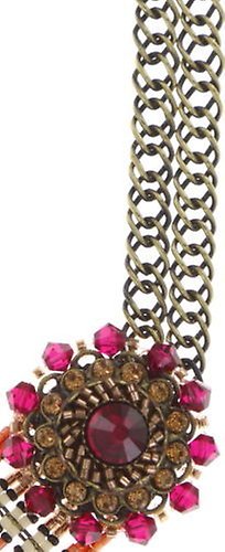 image pour Collier African Glam Rouge  