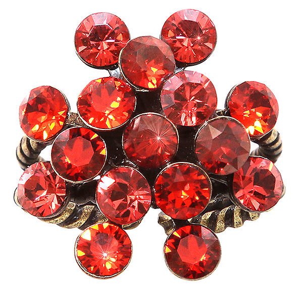 image pour Anneau Magic Fireball Multi Rouge  Classic Size (21mm Ø)