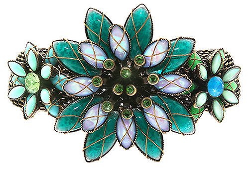 Bild für Armband Psychodahlia Blau / Grün  medium, extra small