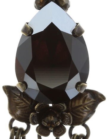 image for Earring Stud Dangling Eternal Glory Brown / Red  