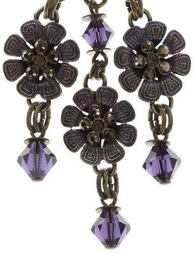 image for Earring Stud Dangling Eternal Glory Lila  