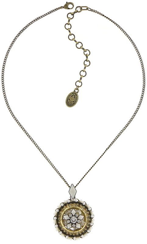 image pour Collier pendant Oriental Bliss Blanc  