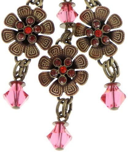 image for Necklace Pendant Eternal Glory Pink / Orange  