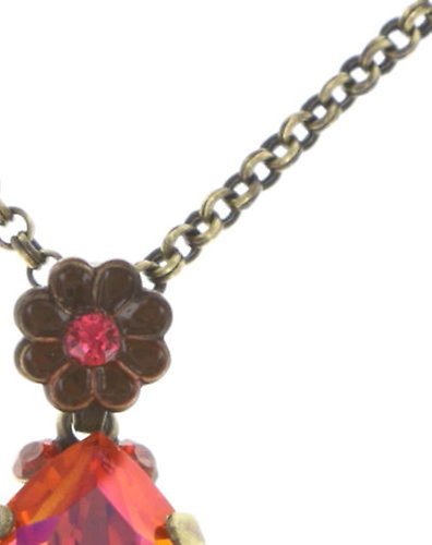 image for Necklace Pendant Eternal Glory Pink / Orange  
