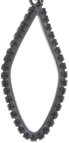 image for Necklace-Y Cathedral Flower Black  