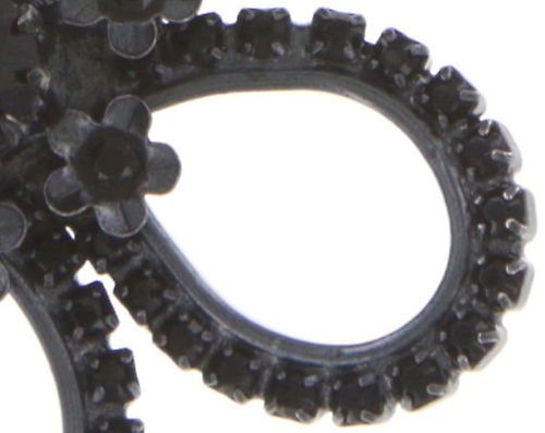 image pour Collier Cathedral Flower Noir  