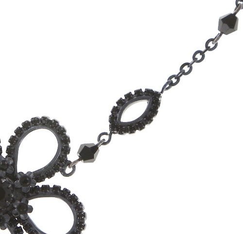 image pour Collier Cathedral Flower Noir  