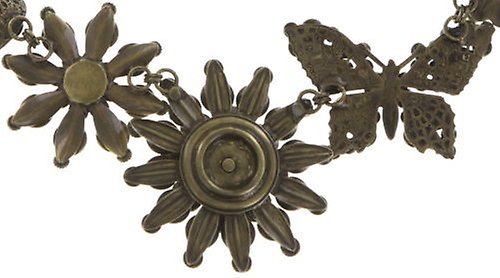 image for Necklace Collier Lost Garden Beige  