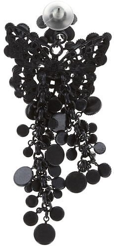 Bild für Ohrstecker baumelnd Lost Garden Schwarz  