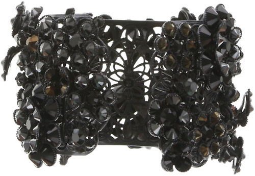 image for Bracelet Bangle Lost Garden Black  