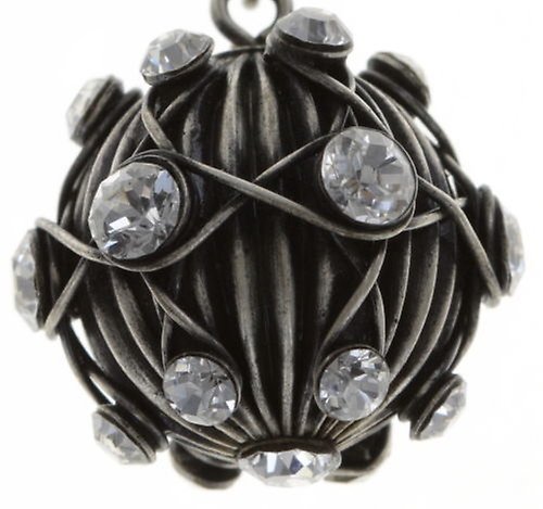 Kép Earring dangling Oriental Architecture White  