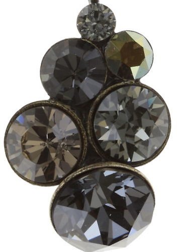 image for Necklace Pendant Petit Glamour grey/green  