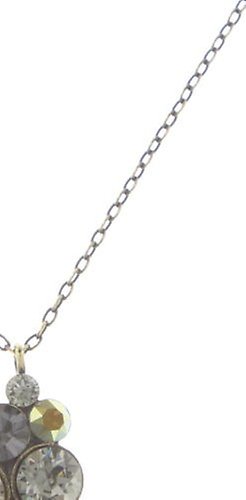 image for Necklace Pendant Petit Glamour grey/green  