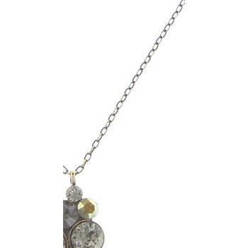 image for Necklace pendant Petit Glamour grey/green  