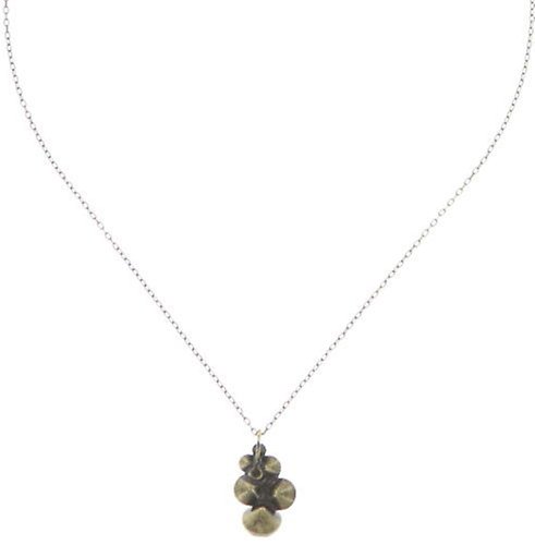 image for Necklace Pendant Petit Glamour grey/green  
