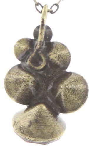 image for Necklace Pendant Petit Glamour grey/green  