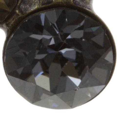 image for Earring Stud Disco Star grey/green  