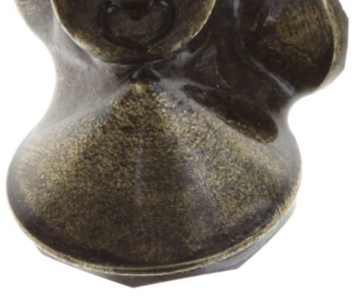 image pour Clou d'oreille Disco Star grey/green  