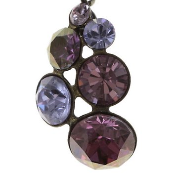image for Necklace pendant Petit Glamour dark lila  
