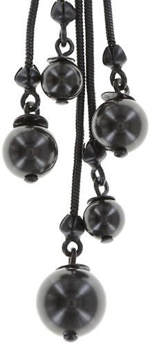 image for Necklace Pendant Burlesque Black  