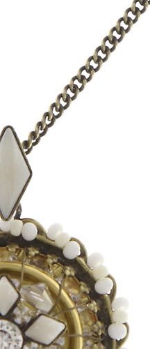 image for Necklace Pendant Oriental Bliss White  