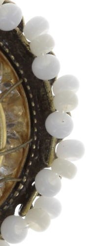 image for Earring Stud Oriental Bliss White  