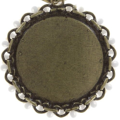 Bild für Ohrstecker baumelnd Oriental Bliss Weiß  