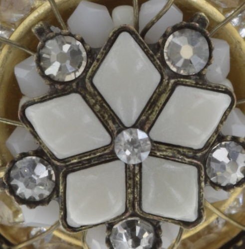 image pour Boucles d'oreilles Eurowire Oriental Bliss Blanc  