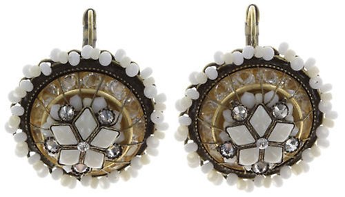 image for Earring Eurowire Oriental Bliss White  
