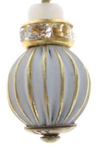 image pour Boucles d'oreilles Eurowire pendantes Oriental Bliss Blanc  