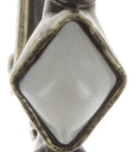 image for Earring Eurowire Dangling Oriental Bliss White  