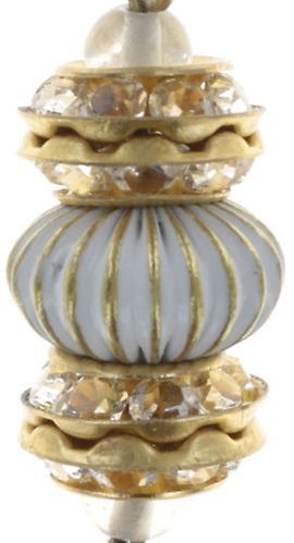 image for Earring Stud Dangling Oriental Bliss White  