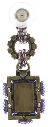 image pour Clou d'oreille pendant African Glam Multi / Vert  