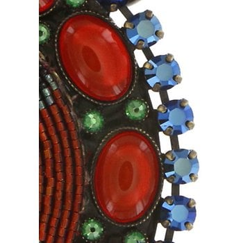 Bild für Halskette Collier African Glam Multi / grün  