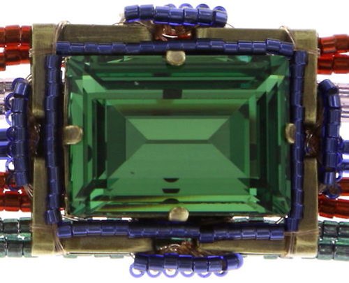 image for Necklace Choker African Glam Multi / Green  