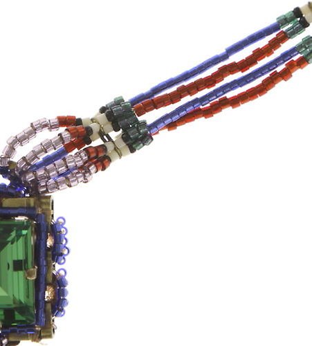 image pour Collier-Y African Glam Multi / Vert  