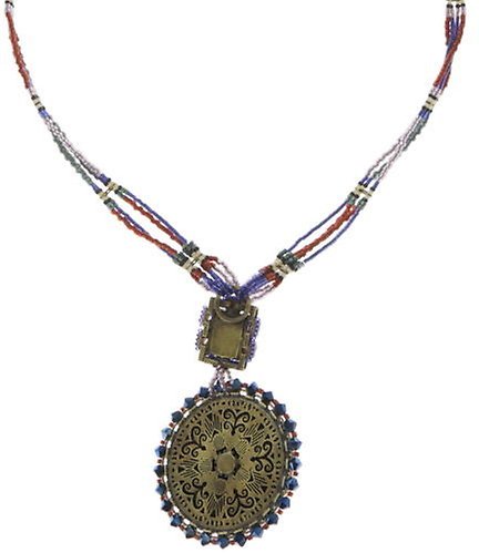 image pour Collier-Y African Glam Multi / Vert  