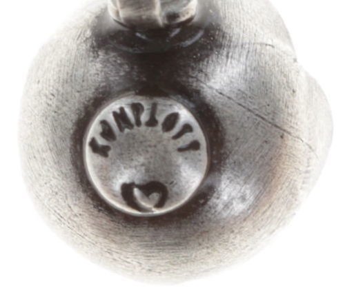 image for Earring eurowire A Rose is a Rose is a Rose Black  