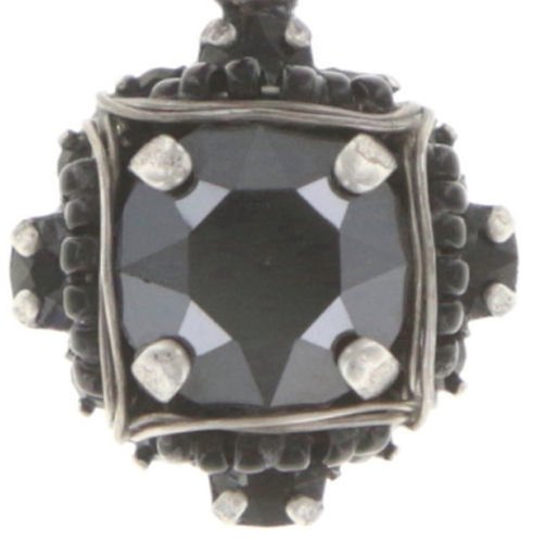 image for Necklace Pendant Byzantine Black  